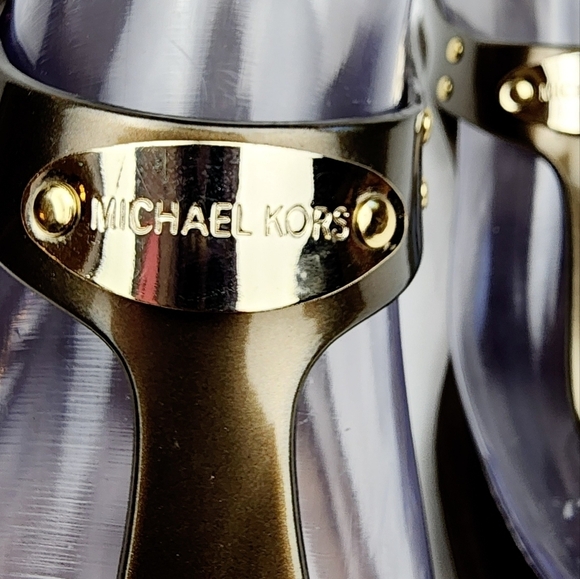 Michael kors Bronze Jelly Sandals - Picture 6 of 13